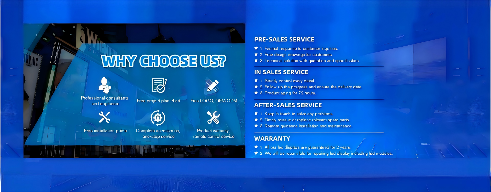 ποιότητας Επίδειξη των εσωτερικών οδηγήσεων εργοστάσιο