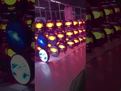 Ελέγχος WiFi 600mm P4 Διπλής όψης εξωτερική στρογγυλή οθόνη LED