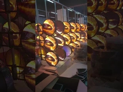 P41921LED Display Εφαρμογή λογότυπου Κύκλος οθόνης Εξωτερική LED στρογγυλή οθόνη