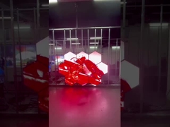 Εξάγωνη οθόνη led Ειδικής μορφής Προσαρμοσμένη οθόνη led πλήρους χρώματος