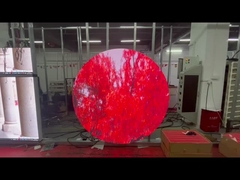 P2-512mm Εσωτερική στρογγυλή οθόνη LED Διπλής όψης στρογγυλή οθόνη