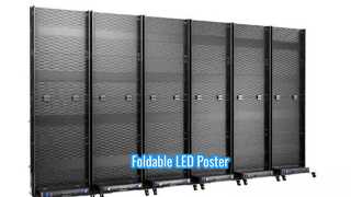 P2.5 Πτυσσόμενη οθόνη αφίσας LED για διαφήμιση εσωτερικού χώρου