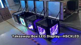 Οθόνη LED Κουτί παράδοσης τροφίμων